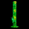 Бонг силиконовый - Glow Print Tube