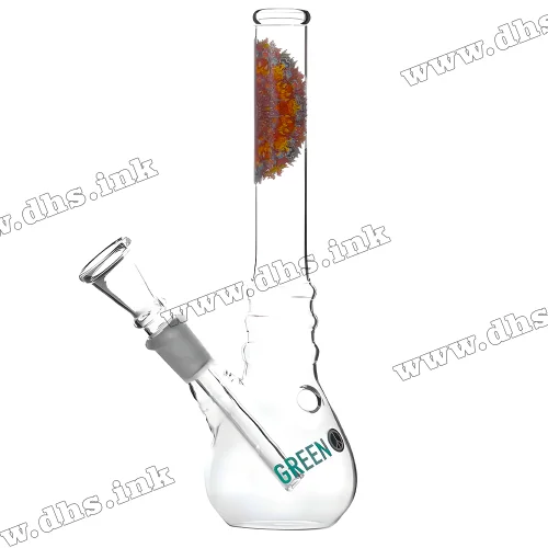 Бонг скляний - Greenline Leaf