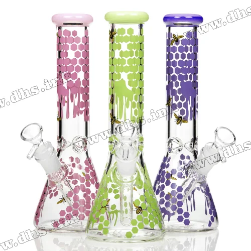 Бонг скляний - HoneyBee Beaker