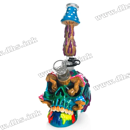 Бонг скляний - Mushroom Skull
