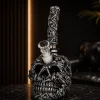 Бонг скляний - Skull Black