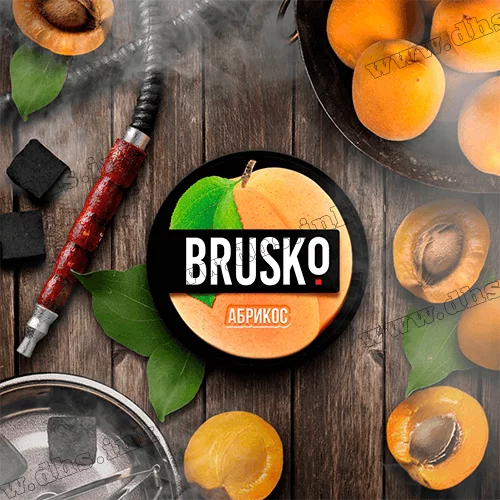 Бестабачная смесь Brusko (Бруско) - Apricot (Абрикос) Strong 50г