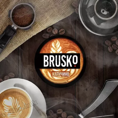 Чайна суміш для кальяну Brusko (Бруско) - Cappuccino (Капучіно) Medium 50г