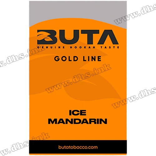 Табак Buta (Бута) Gold Line - Ice Mandarin (Мандарин, Лёд) 50г 