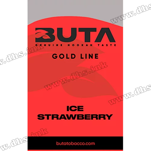 Табак Buta (Бута) Gold Line - Ice Strawberry (Клубника, Лёд) 50г 