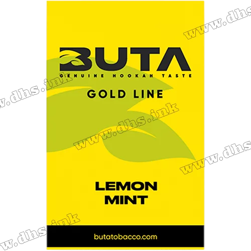 Тютюн Buta (Бута) Gold Line - Lemon Mint (Лимон М'ята) 50г