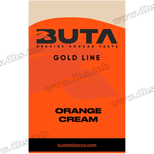 Табак Buta (Бута) Gold Line - Orange cream (Апельсиновое мороженое) 50г 