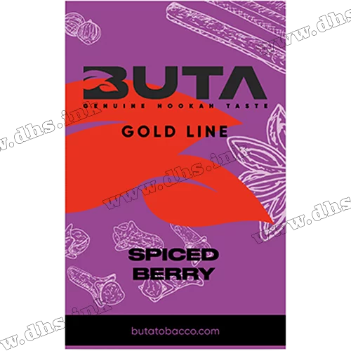 Тютюн Buta (Бута) Gold Line - Spiced berry (Пряний ягоди) 50г