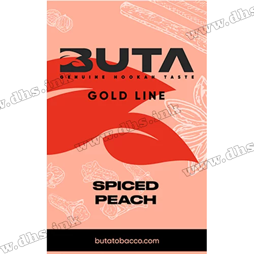 Тютюн Buta (Бута) Gold Line Gold Line - Spiced peach (Пряний Персик) 50г