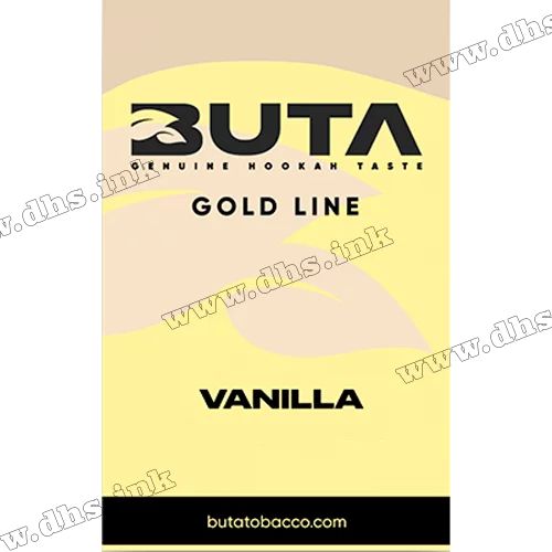 Тютюн Buta (Бута) Gold Line - Vanilla (Ваніль) 50г