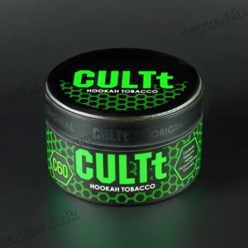 Табак CULTt (Культ) - С60 (Зеленое Яблоко, Лед) 100г