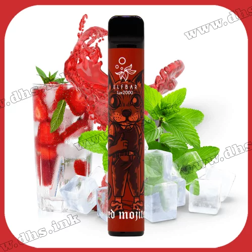 Одноразовая электронная сигарета Elf Bar (Эльф Бар) Lux 2000 - Red Mojito (Красный Мохито)