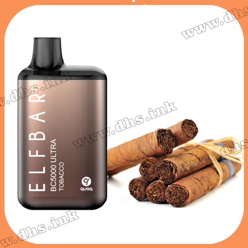 Одноразова електронна сигарета Elf Bar (Эльф Бар) BC5000 ULTRA - Tobacco (Тютюн)
