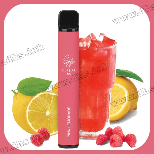 Одноразовая электронная сигарета Elf Bar (Эльф Бар) 800 - Pink Lemonade (Лимонад, Лимон, Малина) 