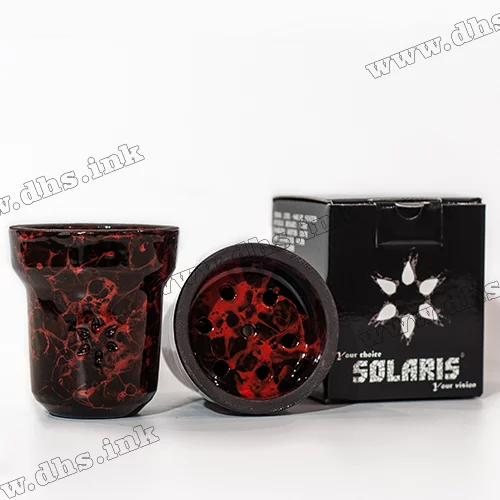Чаша Solaris Adam Red з білої глини