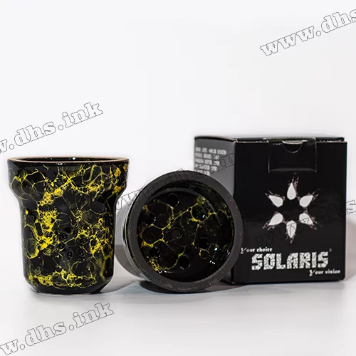 Чаша Solaris Adam Yellow из белой глины