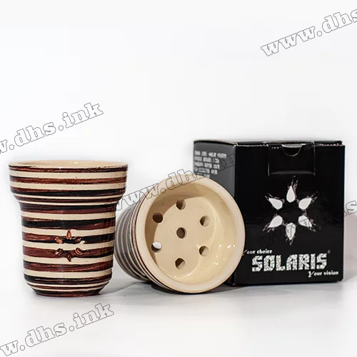 Чаша Solaris Saturn из белой глины