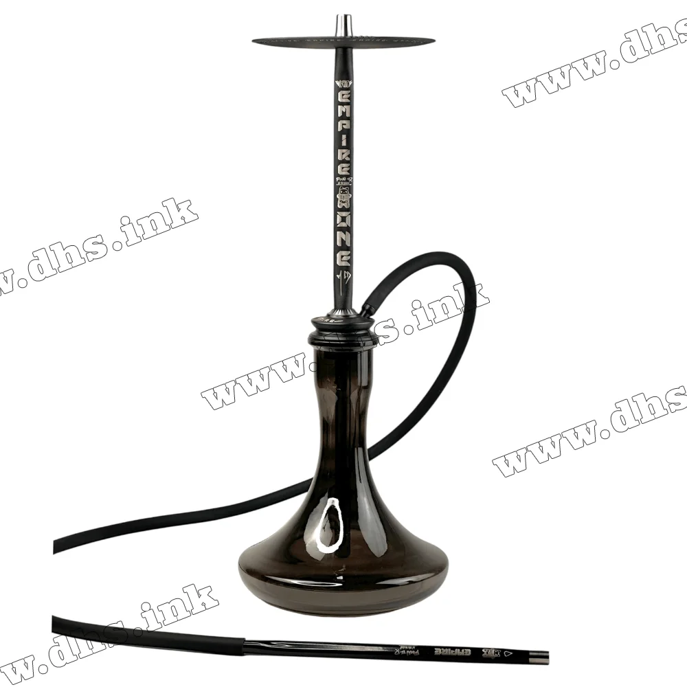 Кальян Trumpet Hookah - Empire Black на колбі (Craft Black)