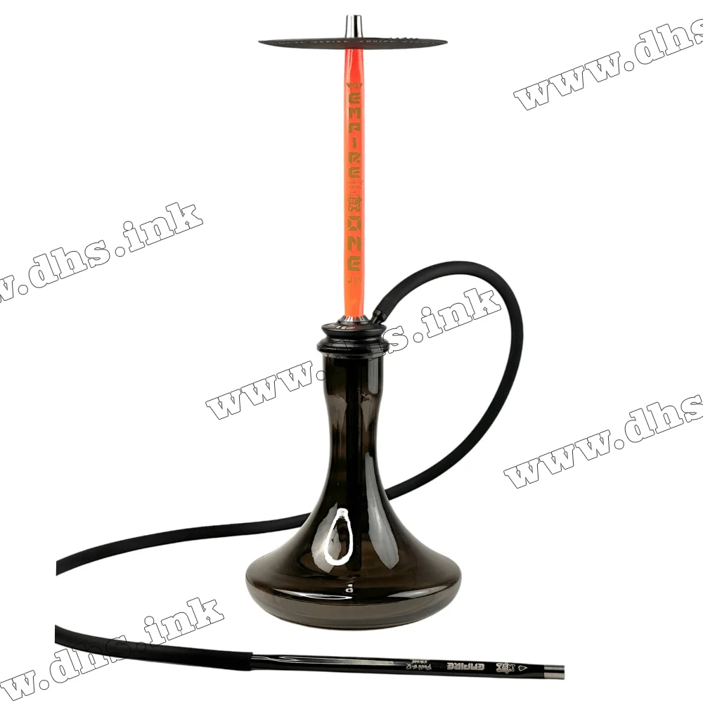 Кальян Trumpet Hookah - Empire Orange на колбі (Craft Black)