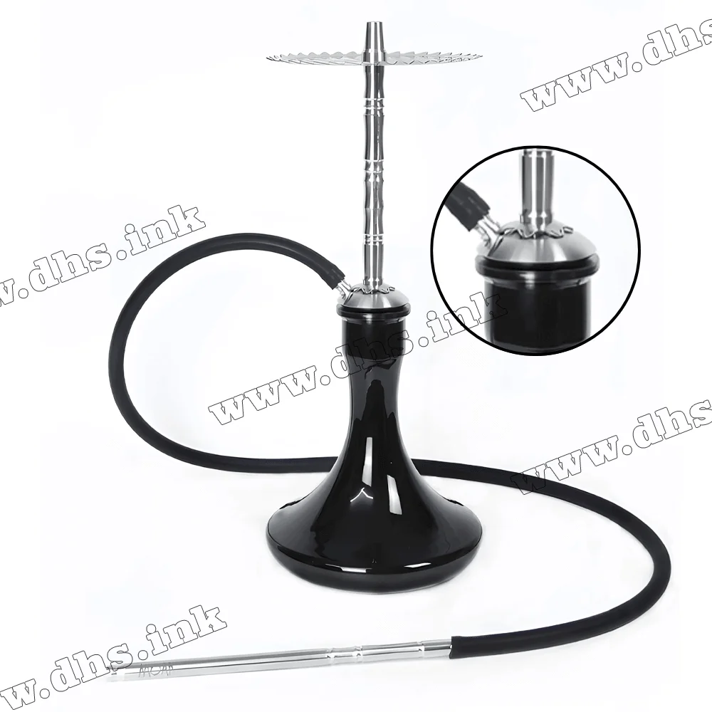 Кальян Trumpet Hookah - Moar на колбі (Craft Black) Кальян Trumpet Hookah - Moar на колбі (Craft Black)