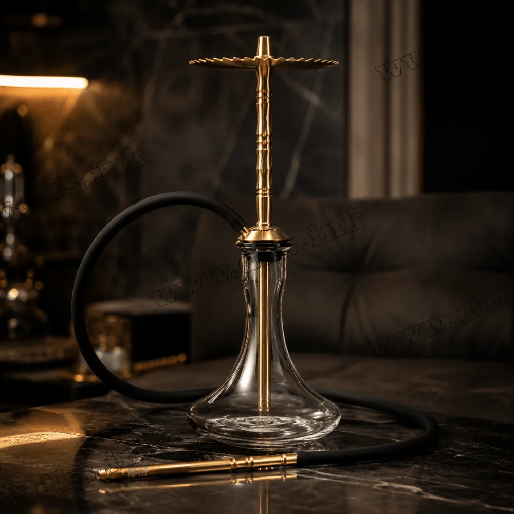Кальян Trumpet Hookah - Moar Gold на колбі (Craft)