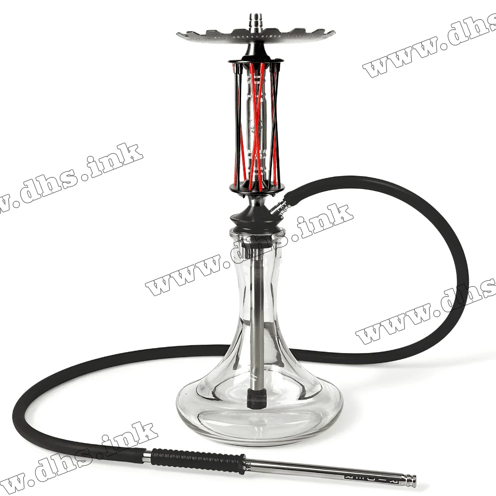 Кальян Trumpet Hookah - Rider Black Red (Craft)