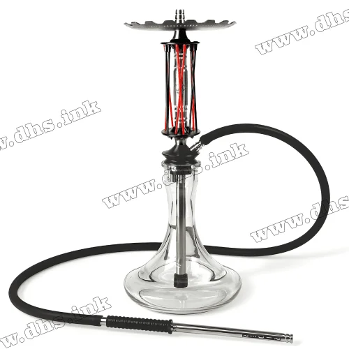 Кальян Trumpet Hookah - Rider Black Red (Craft)