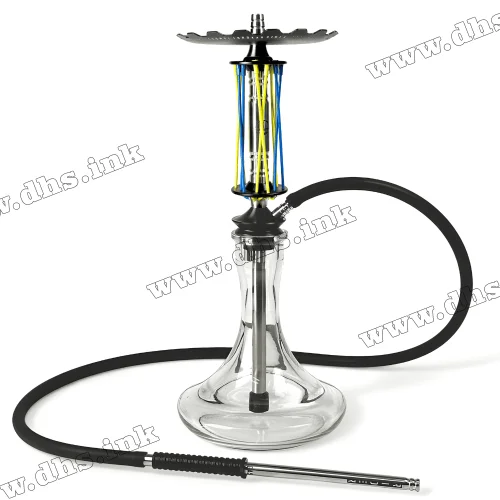 Кальян Trumpet Hookah - Rider Blue Yellow (Craft)