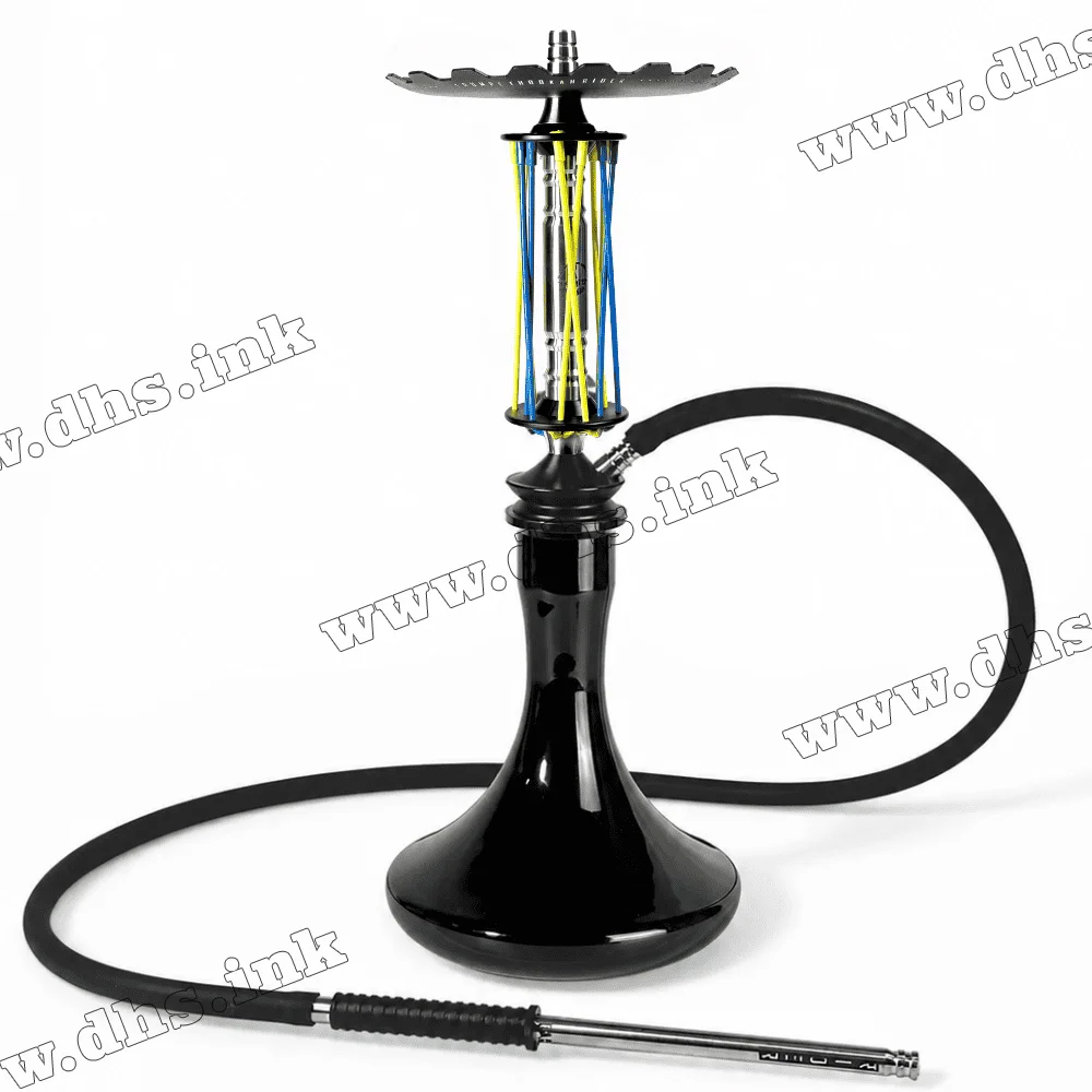 Кальян Trumpet Hookah - Rider Blue Yellow (Craft) Кальян Trumpet Hookah - Rider Blue Yellow (Craft)