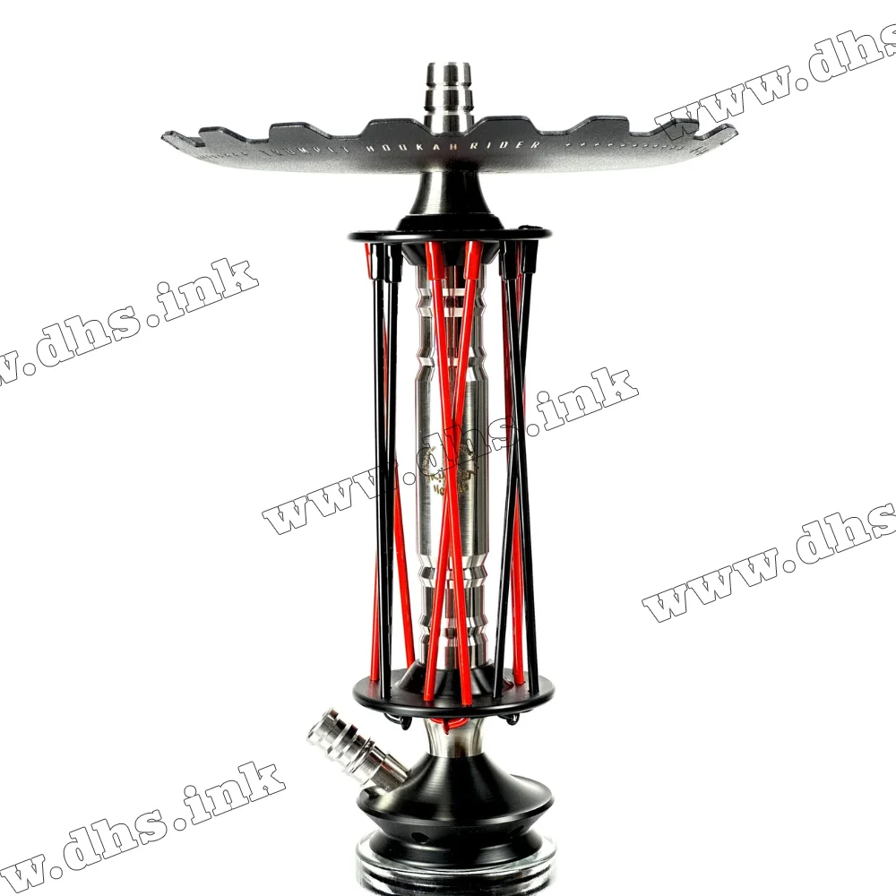 Кальян Trumpet Hookah - Rider Black Red (Craft)