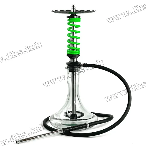 Кальян Trumpet Hookah - Rider S Green Neon (Craft)