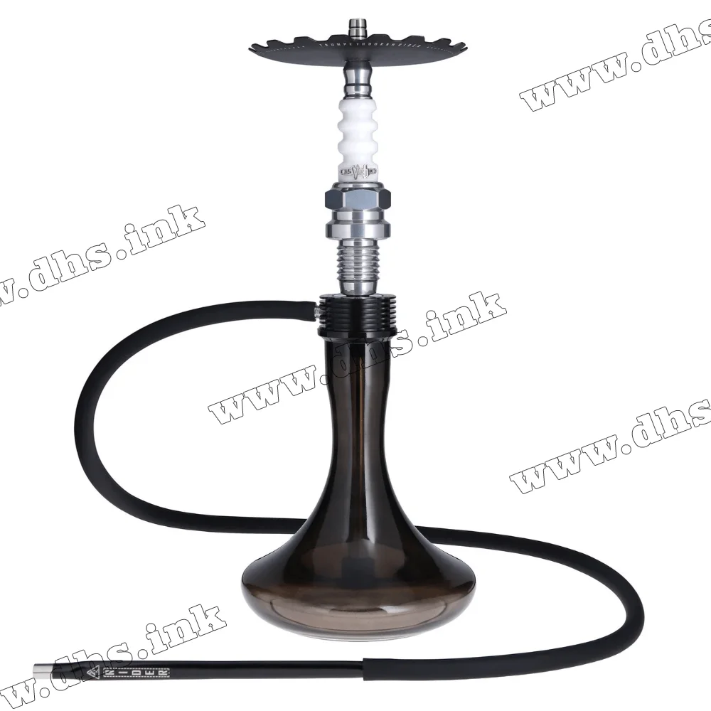 Кальян Trumpet Hookah - Rider Svich White на колбі (Craft Black)