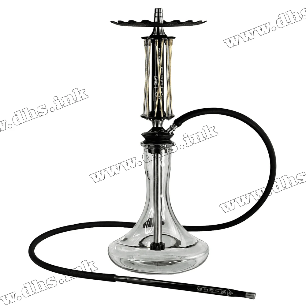 Кальян Trumpet Hookah - Rider W40 Black Gold (Craft)