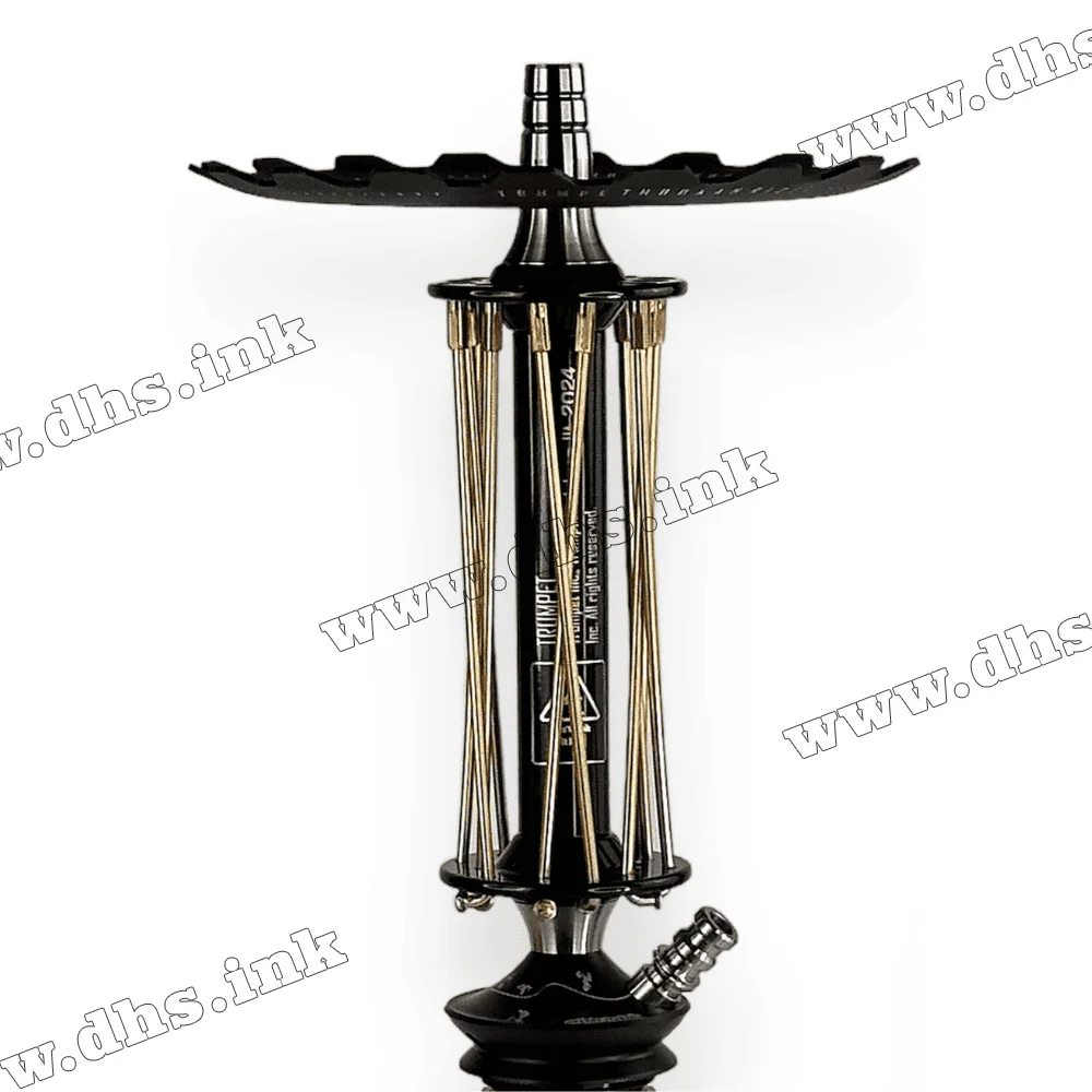 Кальян Trumpet Hookah - Rider W40 Still Black Gold Кальян Trumpet Hookah - Rider W40 Still Black Gold