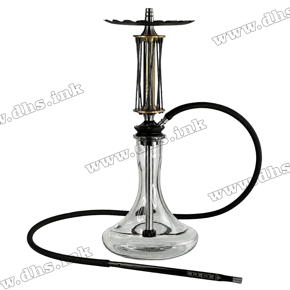 Кальян Trumpet Hookah - Rider W40 Gold Black (Craft)