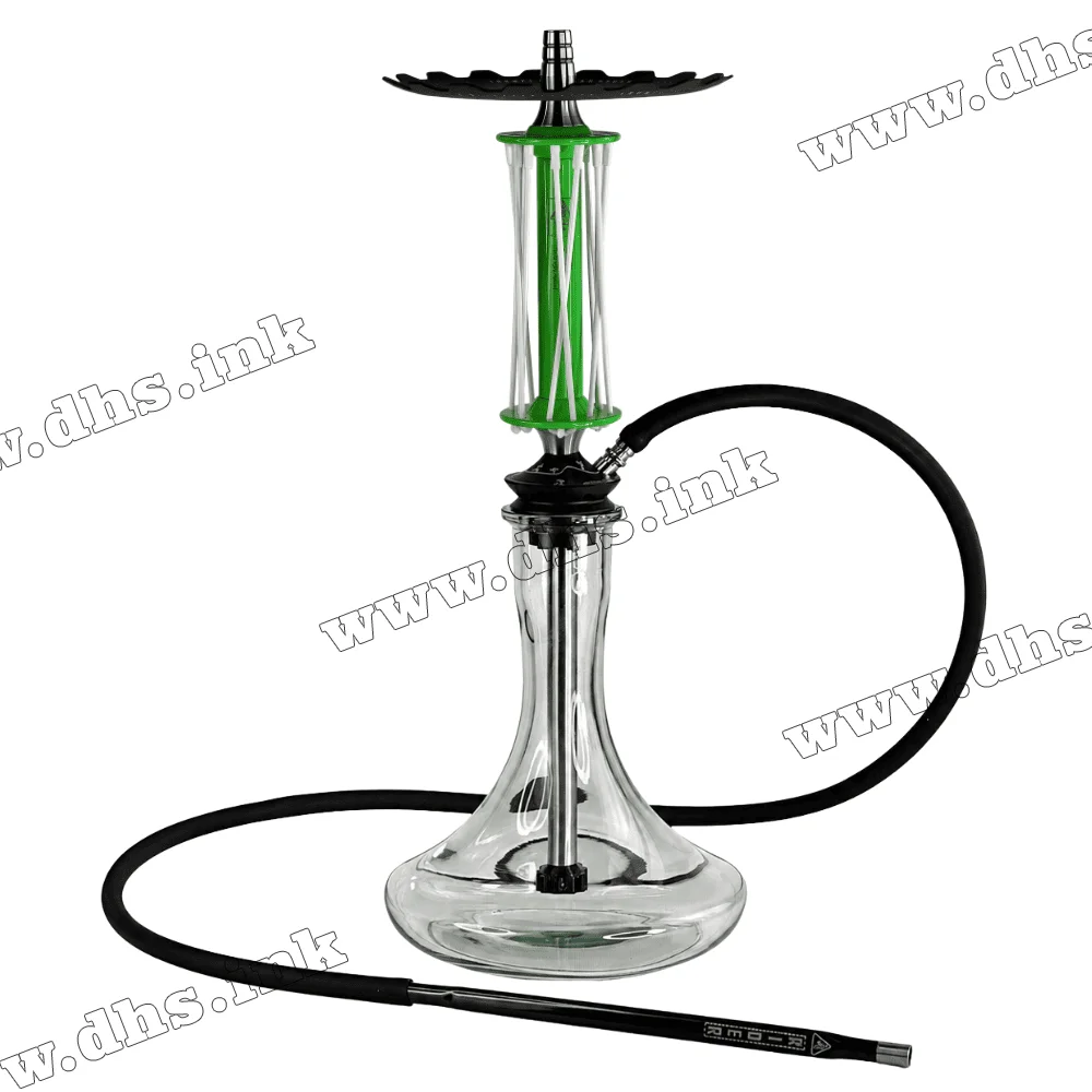Кальян Trumpet Hookah - Rider W40 Green White (Craft) Кальян Trumpet Hookah - Rider W40 Green White (Craft)