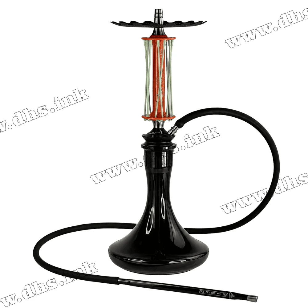 Кальян Trumpet Hookah - Rider W40 Orange White Green (Craft)