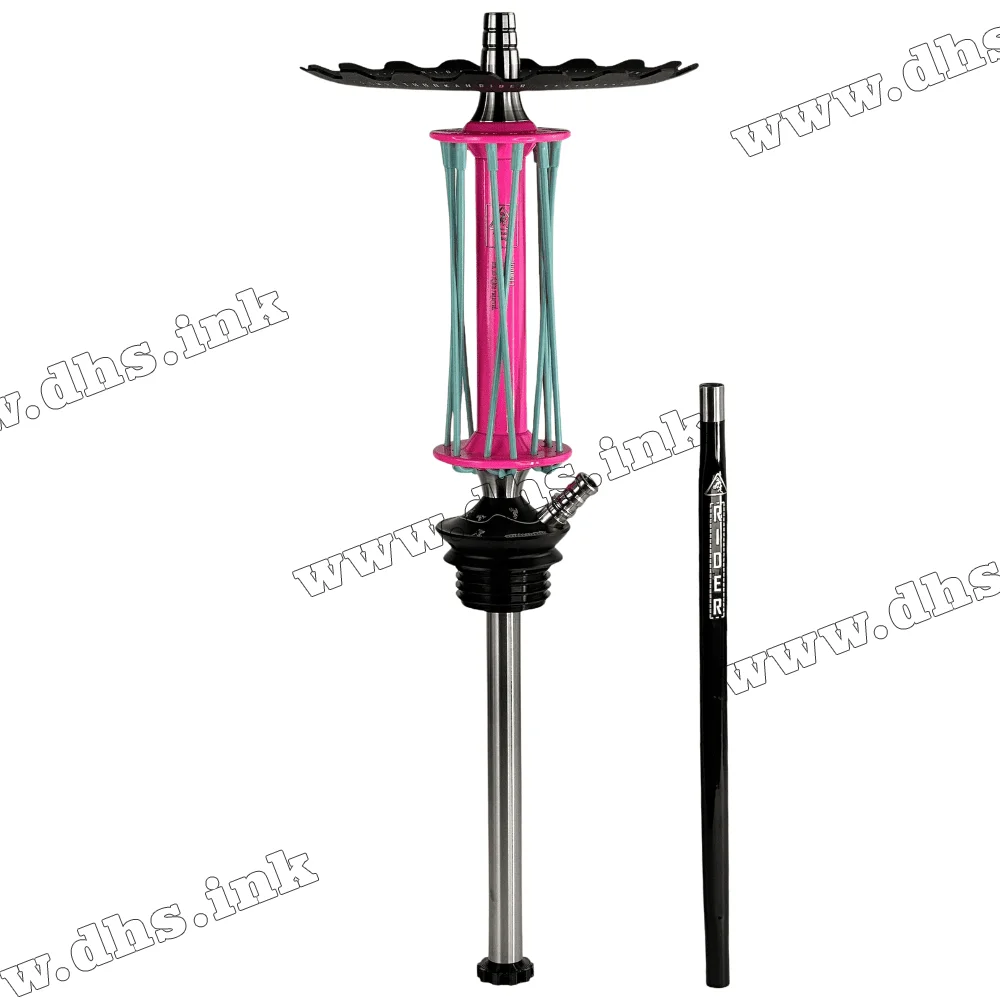 Шахта Trumpet Hookah - Rider W40 Pink Turquoise Шахта Trumpet Hookah - Rider W40 Pink Turquoise