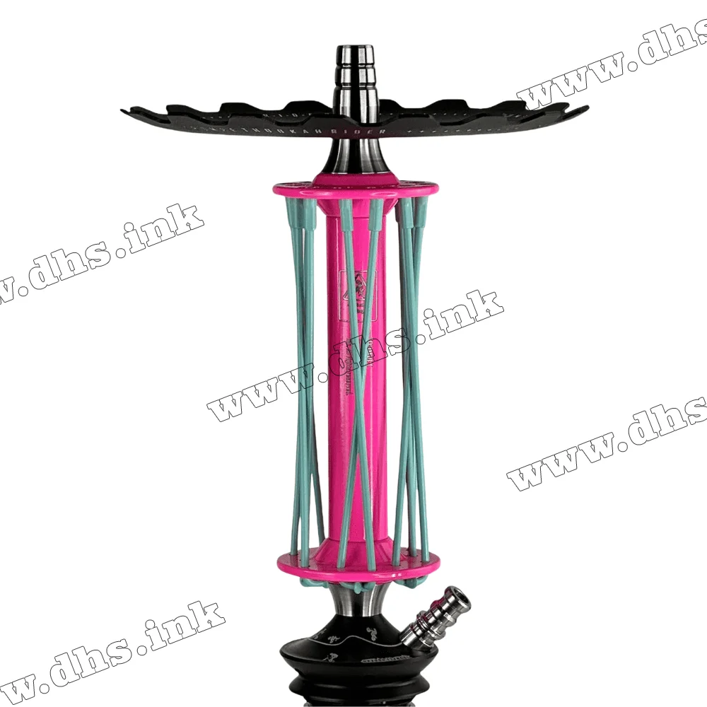 Шахта Trumpet Hookah - Rider W40 Pink Turquoise Шахта Trumpet Hookah - Rider W40 Pink Turquoise