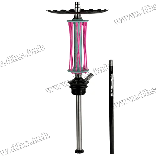 Шахта Trumpet Hookah - Rider W40 Turquoise Pink