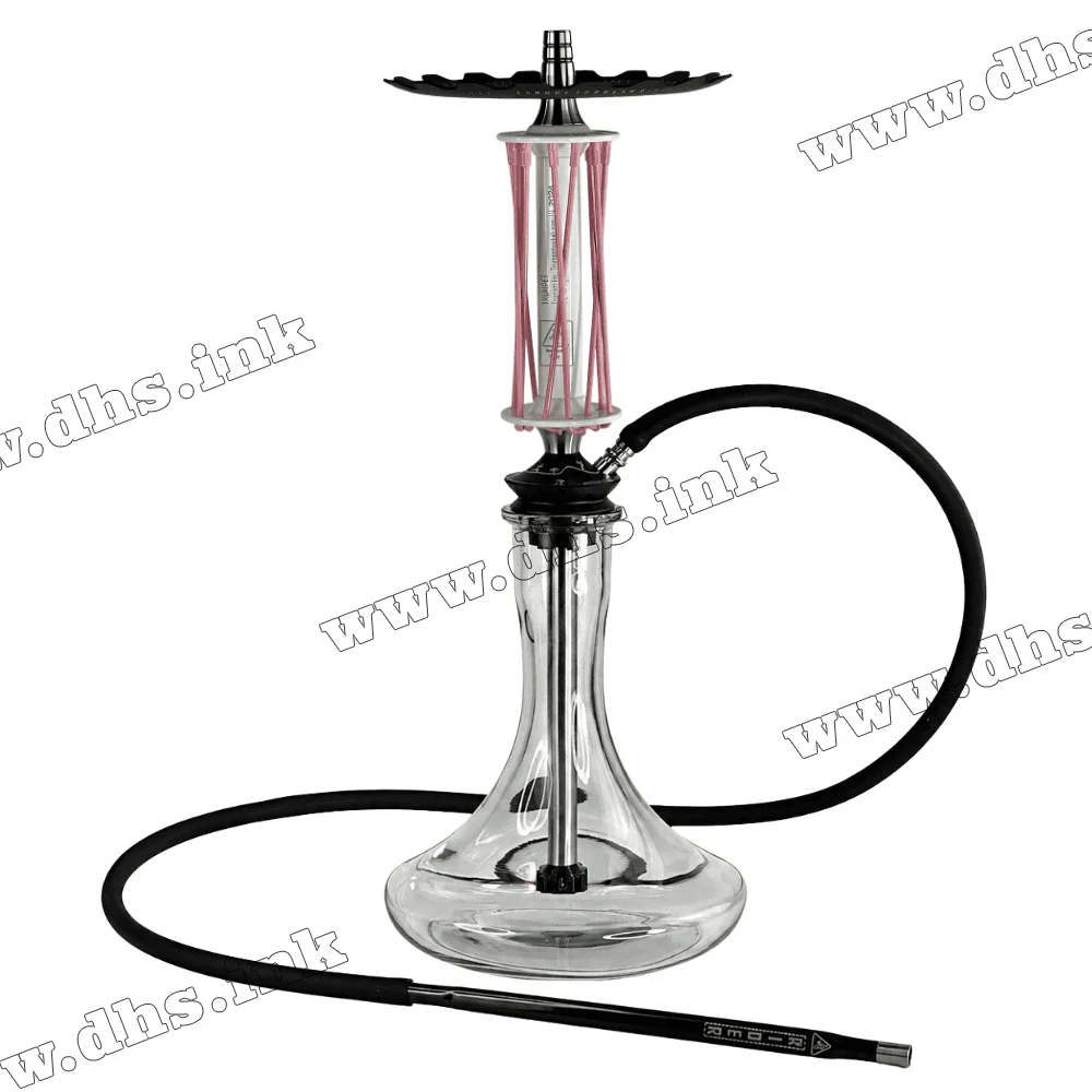Кальян Trumpet Hookah - Rider W40 White Pink (Craft) Кальян Trumpet Hookah - Rider W40 White Pink (Craft)