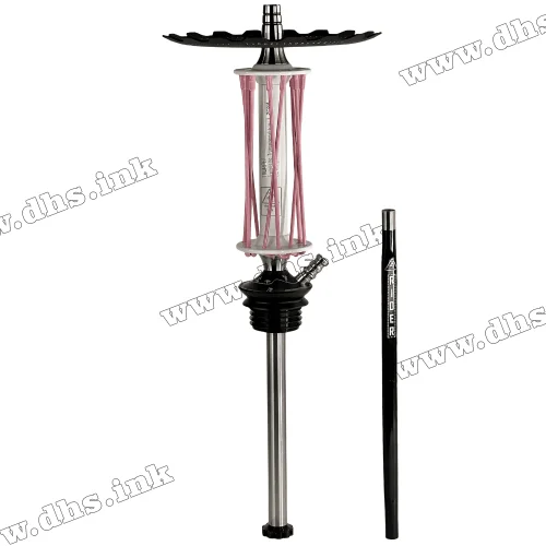 Шахта Trumpet Hookah - Rider W40 White Pink