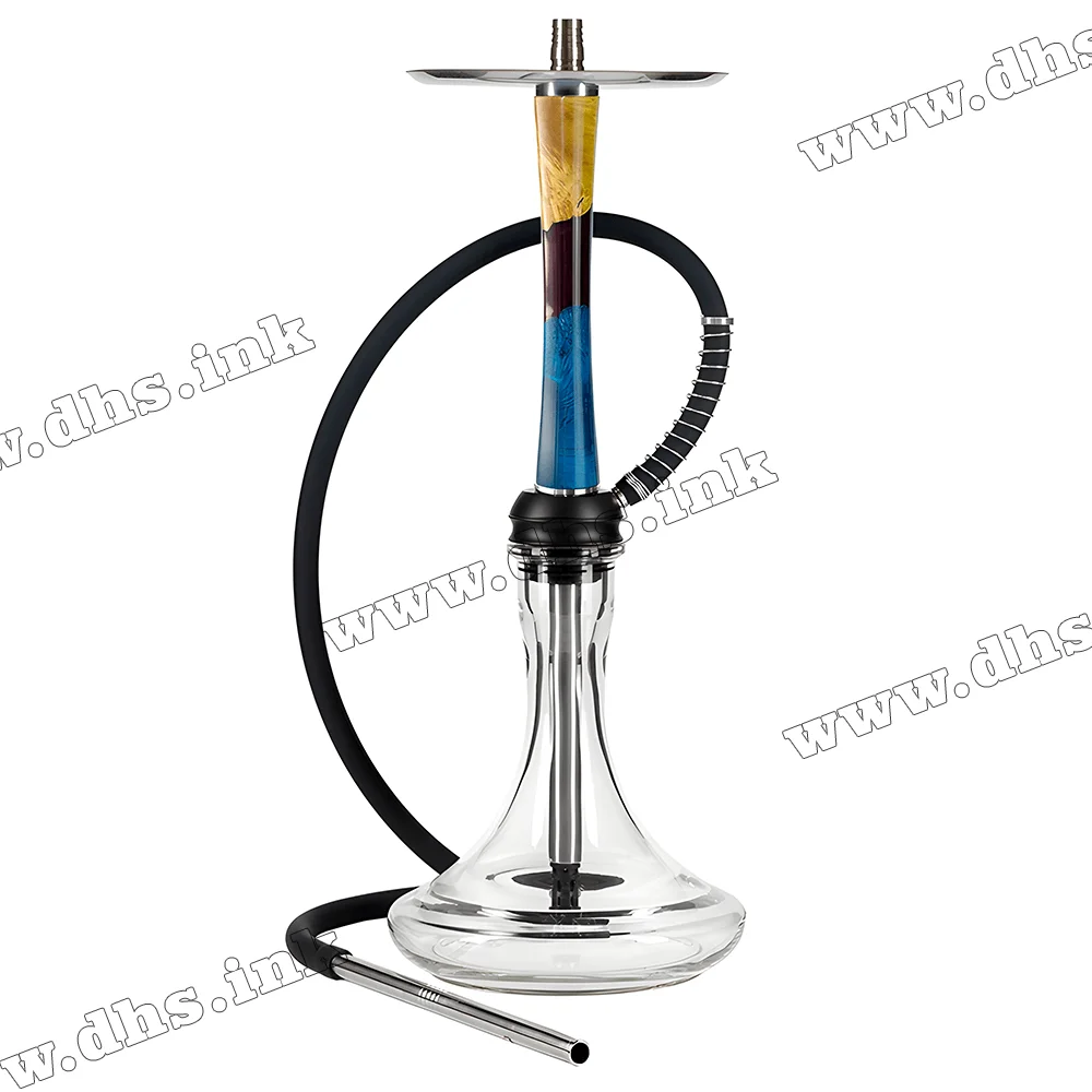 Кальян Aroma Hookah - X-Ray Epoxy Wood Blue-Red