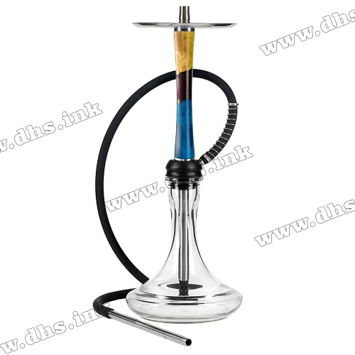 Кальян Aroma Hookah - X-Ray Epoxy Wood Blue-Red