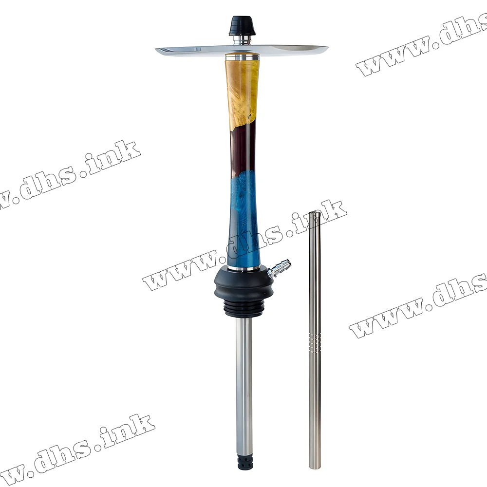 Кальян Aroma Hookah - X-Ray Epoxy Wood Blue-Red