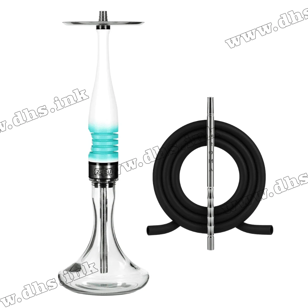 Кальян Aroma Hookah - Zulu White-Turquoise
