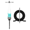 Кальян Aroma Hookah - Zulu White-Turquoise