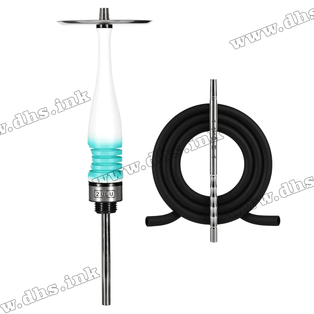 Шахта Aroma Hookah - Zulu White-Turquoise