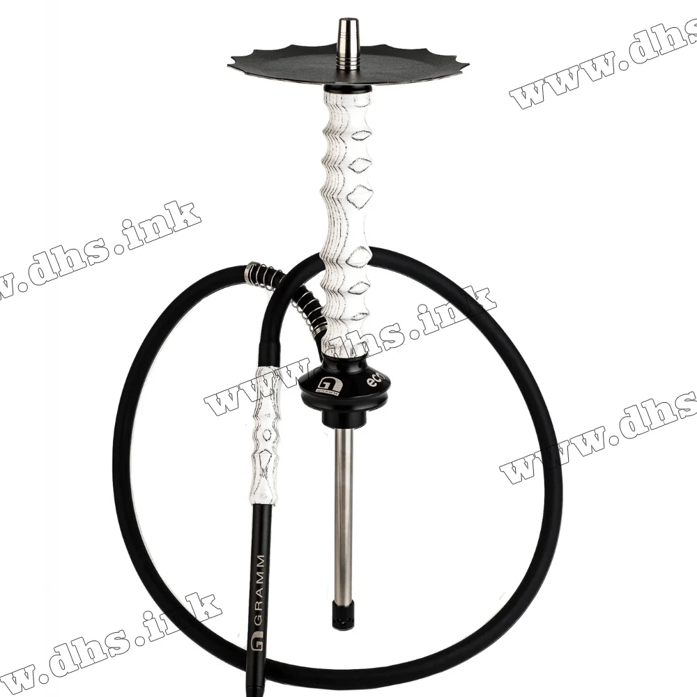 Шахта Gramm Hookah - Eco Mini White Black Шахта Gramm Hookah - Eco Mini White Black