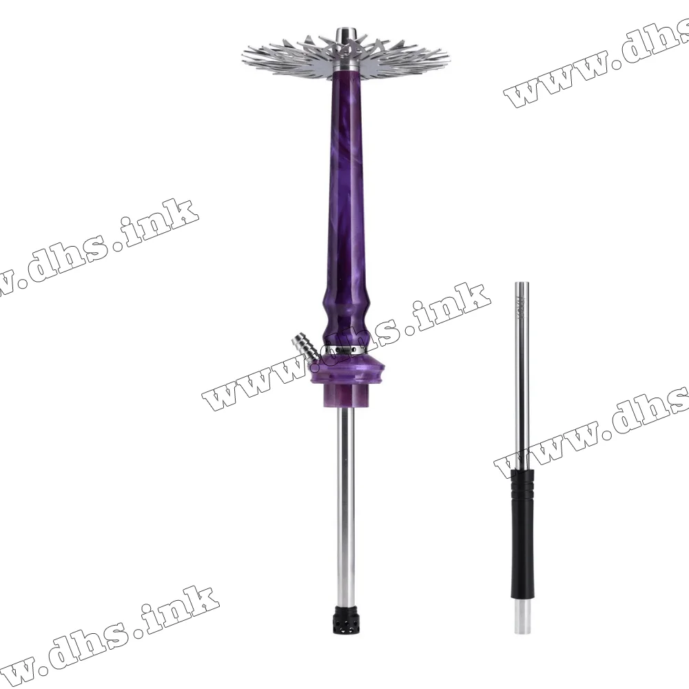 Кальян Tiaga Hookah - Astra Crystal Purple на колбі (Craft Black)